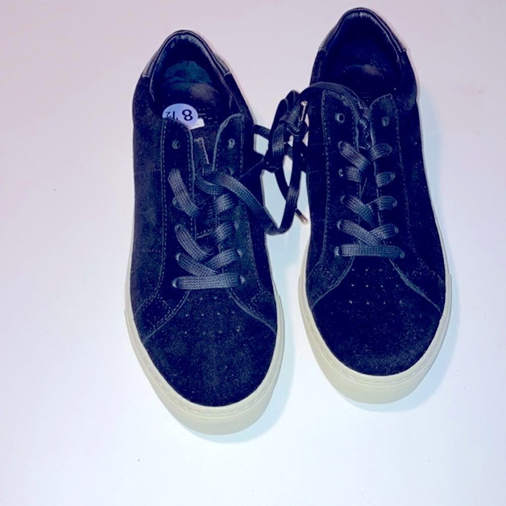Nwt Greatssuede Leather Platform Sneakers In Excellent Condition — image 3 of 5